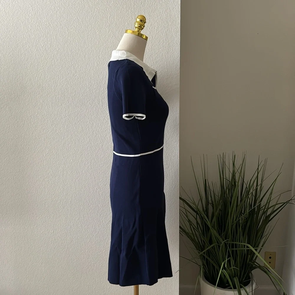 Alexia Admor Francine Dress in Navy - Size Small | NWT - Picture 4 of 7